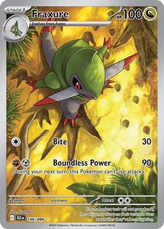 Fraxure (Black Bolt 146/086)